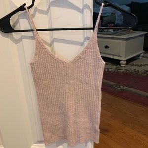 pink american eagle tank top